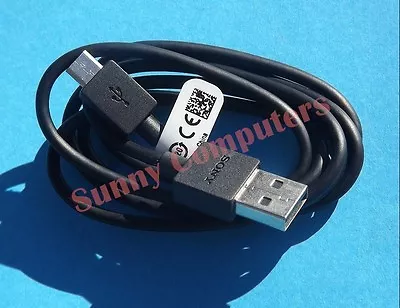 Genuine Sony Micro USB Cable Data Charger Cord For Xperia™ Z1 Compact Z1 M E Z S • $11.57