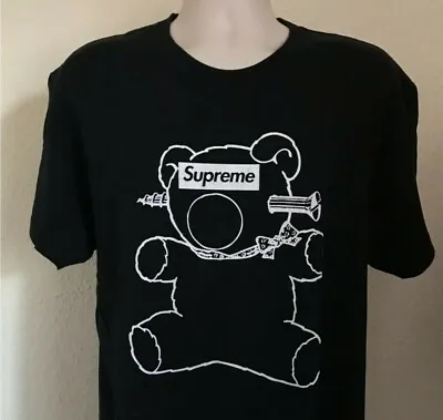 SS15 Supreme X Undercover Teddy Bear Tee Size XL Black T-shirt • $347.31