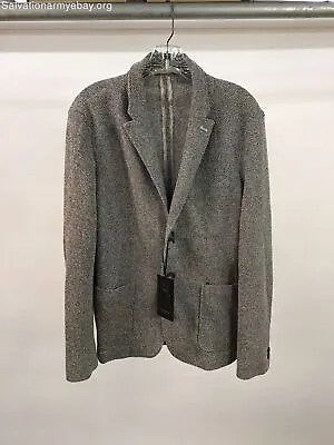$9.99 • Buy Women's Zara Gray Knited Blazer Jacket Coat - Sz Usa 38 | Eur 48 - Nwt