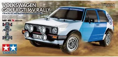 ####AU Tamiya 1/10 RC VW Golf MK2 GTI 16V Rally MF-01X Chassis RC Kit 58714##### • $167.28