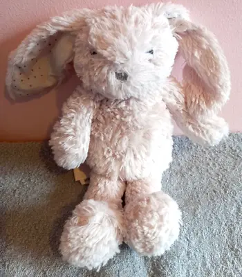 F&F Tesco Cream White Bunny Rabbit Soft Toy Baby Comfort Comforter Plush • £19.99