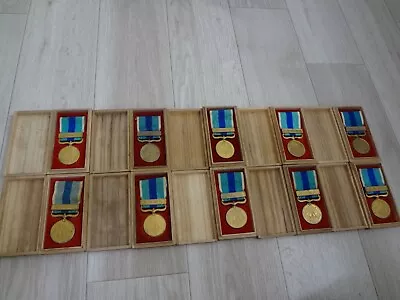 1904-1905 RUSSO-JAPANESE WAR MEDAL 10 Set ORDER NAVY ARMY FLAG ANTIQUE MEIJI • $237.74