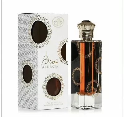 Oud Fazza By Ard Al Zaafaran Halal Attar Amber Fragrance EDP Spray Perfume 100ml • £19.99