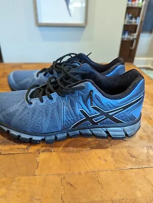 Asics Gel Quantum 180 TR Running Shoes Blue Gray S610J Men's Size 8 *Worn Twice* • $40