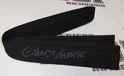 Carlos Valente Signed Jiu-Jitsu BJJ Black Belt PSA/DNA COA UFC Pride Autograph • $89.99