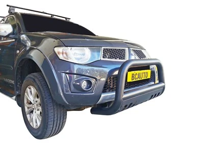 $299.95 • Buy Black Bullbar Nudge Bar Grille Skid Guard For Mitsubishi Challenger 10-15 PB PC