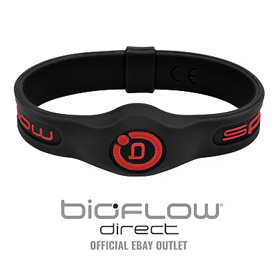 Bioflow Sport Magnetic Therapy Wristband Black/Red - From Bioflow Direct • £20