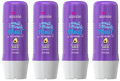 4 Aussie Miracle Moist 3 Minute Deep Conditioner • $24.99