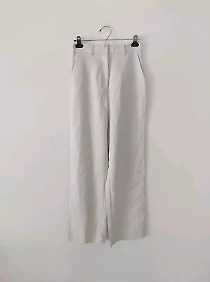 Kookai Women's Size 38 / AU 10 Beige High Waisted Dress Pants Pockets Elegant  • $49.90