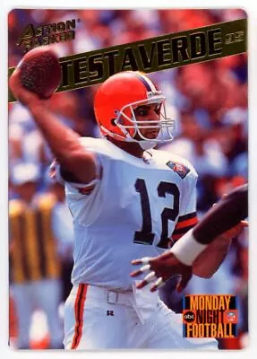 1995 Action Packed Monday Night Football Vinny Testaverde Cleveland Browns #42 • $1