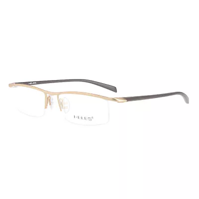 Half Rimless Titanium Eyeglass Frames Men Spectacles Glasses Frames Eyewear New • $29.95