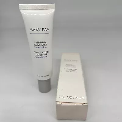 Mary Kay Medium Coverage Foundation Ivory 200 Normal Oily Gray Lid 355800 • $20.79