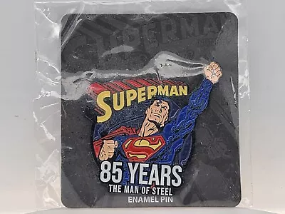 Loot Crate Exclusive Superman 85 Years 'The Man Of Steel' Enamel Pin • $16.50