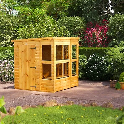 Potting Shed | Power Pent Potting Sheds | Wooden Greenhouse | Sizes 6x6 To 20x6  • £999