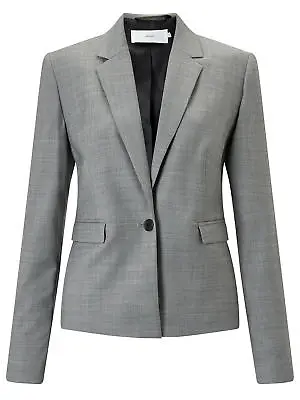 John Lewis Bailey Melange Wool Jacket Grey BNWT UK SIze 8 RRP £129 • $57.44