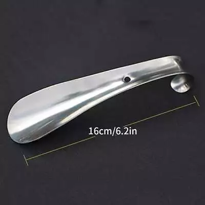 Extra Long Handle Shoe Horn Stainless Steel Handled Metal Shoehorn Horn Home US • $6.43