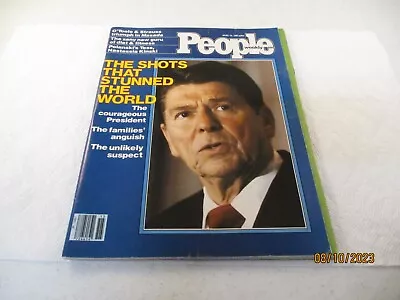 PEOPLE April 13 1981 RONALD REAGAN NASTASSIA KINSKI RICHARD SIMMONS • $5.99