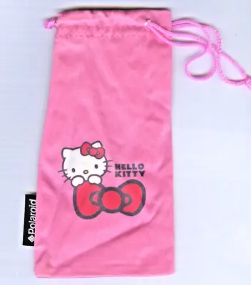 Hello Kitty Sunglasses Mobile Phone MP3 Or Small Camera Sock Pouch Polaroid • £3.99