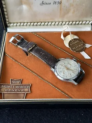 Baume & Mercier Ref. 913 Stainless Steel Chronograph Men’s Wristwatch  • $595
