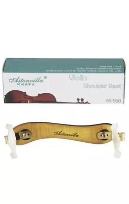 Violin Shoulder Rest 4/4-3/4 Adjustable Support Grip • $8.50