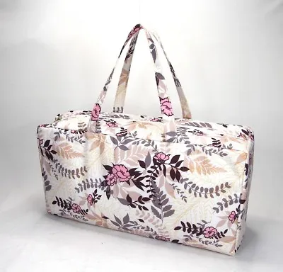 Knitting Bag Wool / Yarn / Craft Storage Bag Pretty Floral Design • £14.99