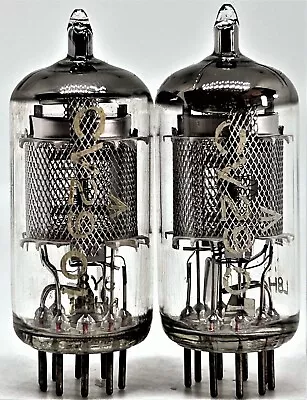 Cv2901 Z729 Ef86 Tube Mullard Mesh Matched Pair Tubes Preamp Strong Same Code • $199