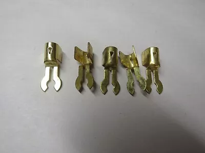 Fork Brass Spark Plug Wire Ends Clips Crimp Terminals 4 Maytag Briggs Hit & Miss • $9.83