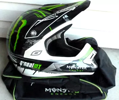 O'NEAL MX Monster Energy Motocross Motorcycle Helmet Size Adult Medium M ONeal • $174.85