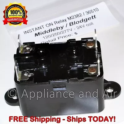 Middleby Marshall Blodgett M2382 36510 27170-0016 Instant ON Relay Ships TODAY • $64.95