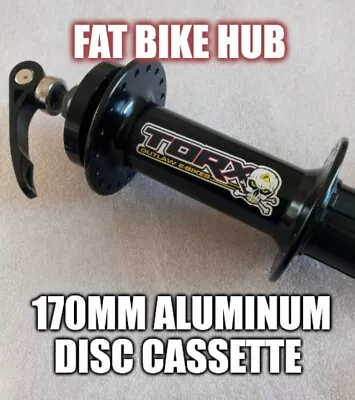  Fat Bike Rear Hub 170mm QR 8/9/10 Speed 36h Aluminum Cassette Disc Type. • $55