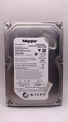 £9.99 • Buy 250GB Maxtor Diamond Max 21 STM3250310AS  3.5 Sata Hard Disk Drive HDD