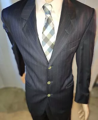 Mens Neosartoriale Lubiam 1911 Vintage Pin Striped Suit Size 38 • $44.99