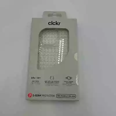 New CLCKR IPhone 15 Pro 6.1 Case - Diamond Clear - G-Form Protection Magsafe • $22.99