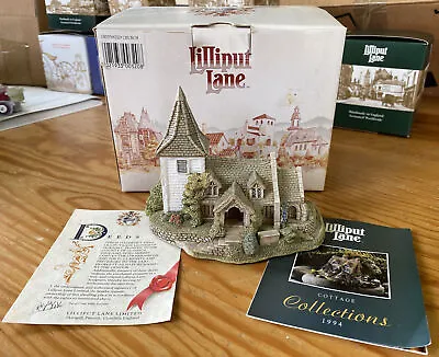 Lilliput Lane Greensted Church 1989 Box & Deeds • £22