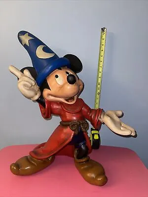 Disney Fantasia Sorcerers Apprentice Mickey Big Fig Statue S. Loth - 21  Tall • $349