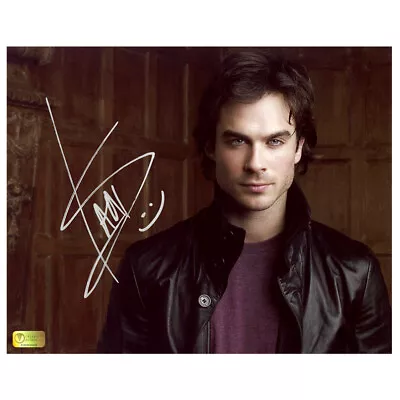 Ian Somerhalder Autographed The Vampire Diaries Damon Salvatore 8x10 Photo • $249.99