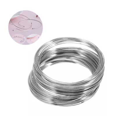  Memory Bracelet Wire Gifts For Girlfriends Making Kits Stainless Steel • £10.78