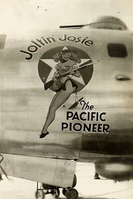 USAAF B29 Superfortress Joltin' Josie Nose Art  WW2 WWII #0000 Re-Print 4x6 • $5.39