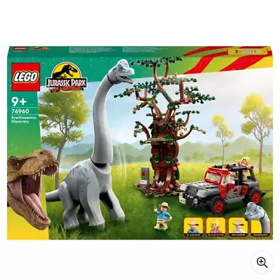 LEGO Jurassic Park 76960 Brachiosaurus Discovery Dino Jurassic World Set • $322.11