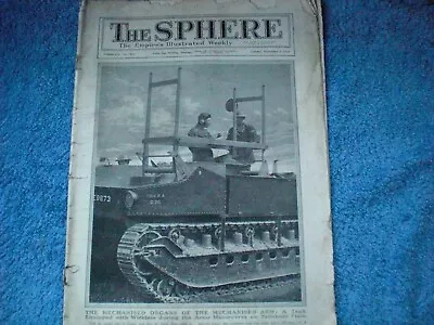 The Sphere Magazine. Please Read The Description. • £1.50