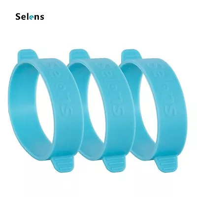 Selens 3pcs Universal Rubber Band Kit For Flash Speedlight Color Gels Filter • $7.99