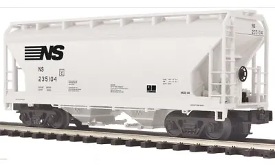 Mth Premier Norfolk Southern 2 Bay Centerflow Covered Hopper 20-97732 O Scale • $99.95
