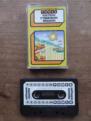 CYBERTRON Game By PROGRAM POWER For Acorn Electron Micro Computer • £11.99