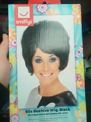 Ladies 60s Beehive Style Wig Hairstyle Swinging Sixties Fancy Dress Accessory • £10