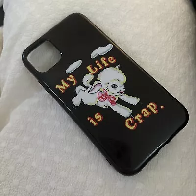 Marc Jacobs X Magda Archer My Life Is Crap Lamb Sheep Bow Black IPhone 11 Case • $20