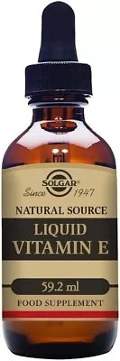 Solgar Liquid Vitamin E 2 Fl Oz EXP 07/2024 • $10.49