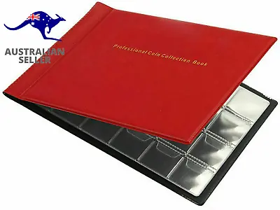 Coin Book Collections Holder Coin Storage Album For Collectors Coin Display  • $23.99