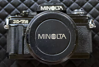 Minolta X-7A 35mm Film Camera W Instruction Manual Lenses Accessories Untested • $58