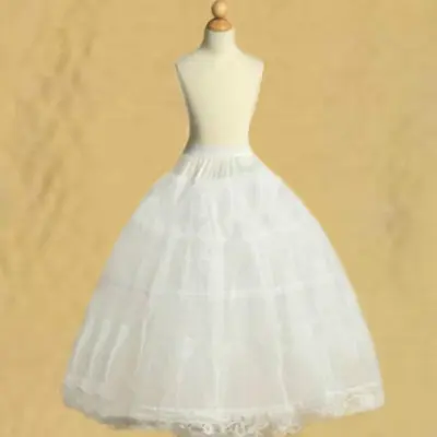 2 Hoop Lace Skirt Petticoat Girl Party Dresses • $19.99