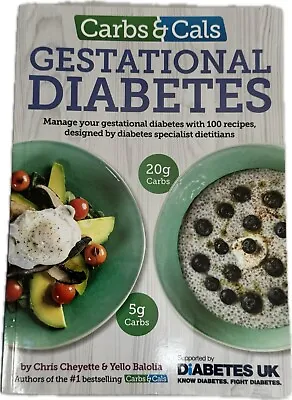 Carbs & Cals Gestational Diabetes Various Authors Paperback Cookbooks #MCB • £4.74